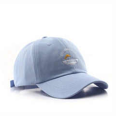 Dolphin Embroidery Baseball Cap Lightweight Sun Hat