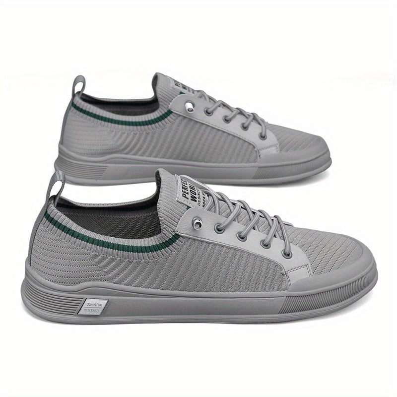 Men's Lace up Sneakers Casual Walking Shoes