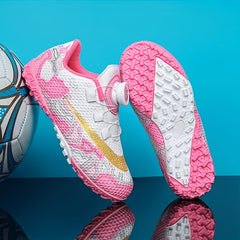 Girl's Rotating Buckle TF Soccer Cleats