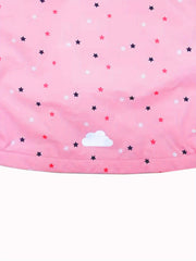 Toddler Girl's Waterproof Windproof Hooded Jacket