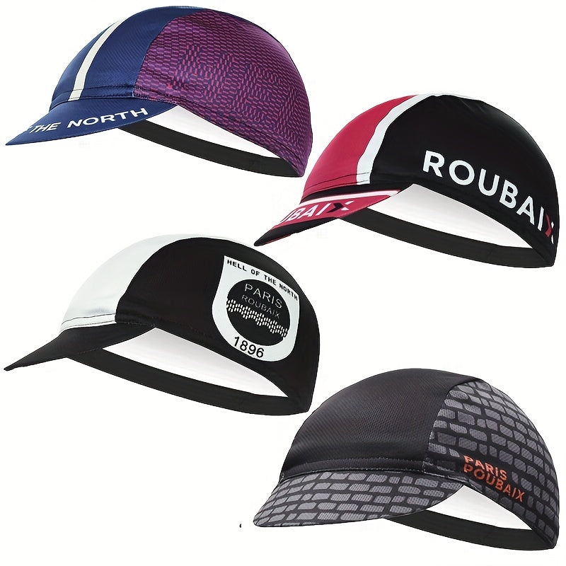 Paris Roubaix 1896 Cycling Cap Retro Bike Hat One Size Fits Most