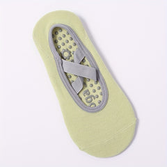 Breathable Yoga Socks Non-slip Cross Strap Sports Socks
