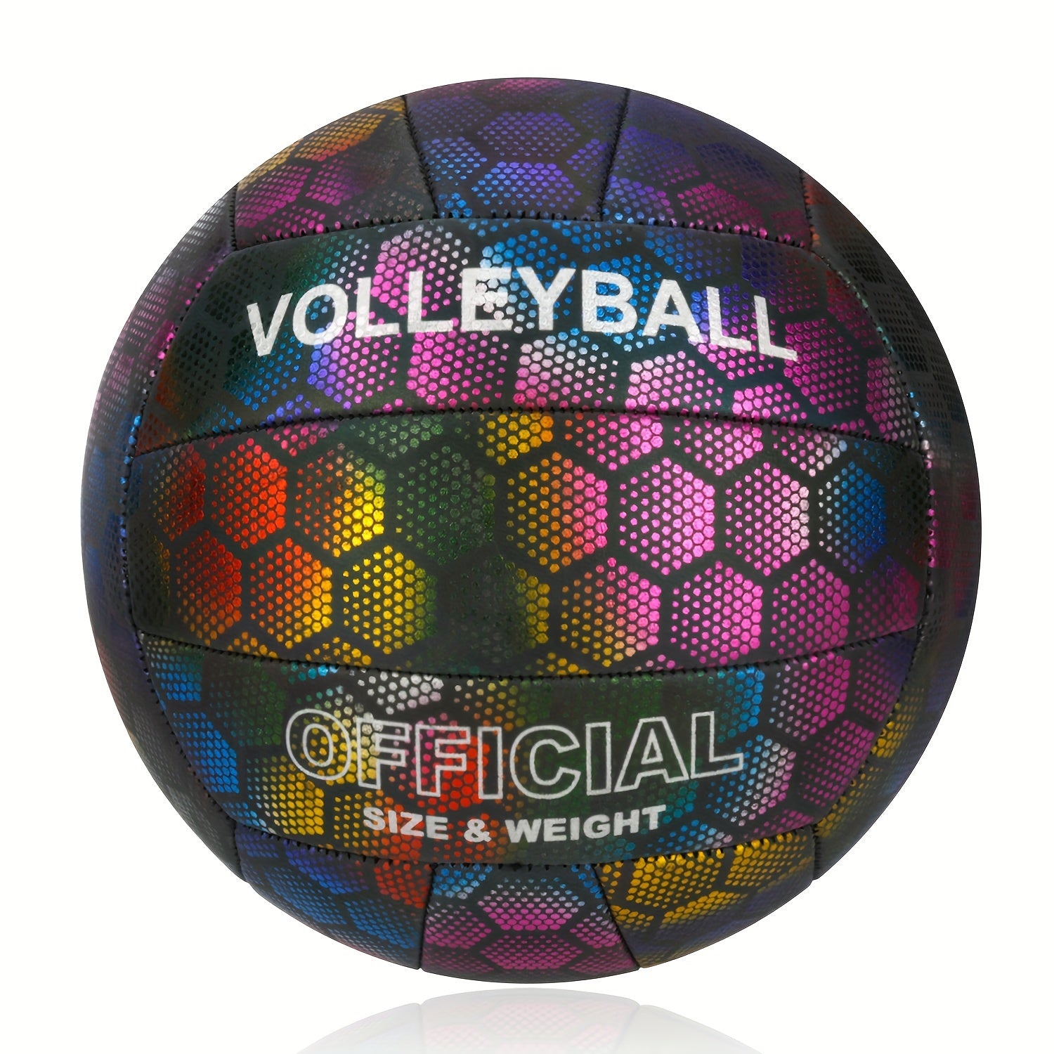 Fish Scale Reflective Volleyball Size 5 for Beach Training