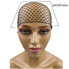 Hair Net Mesh Weaving Wig Hair Net Making Caps for Women Hair Bun Making