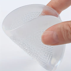 Clear Silicone Forefoot Pads Foot Massage Cushions Insoles