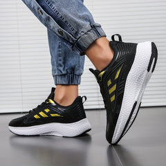 Thick Sole Running Shoes Shock Absorption Outdoor Sneakers