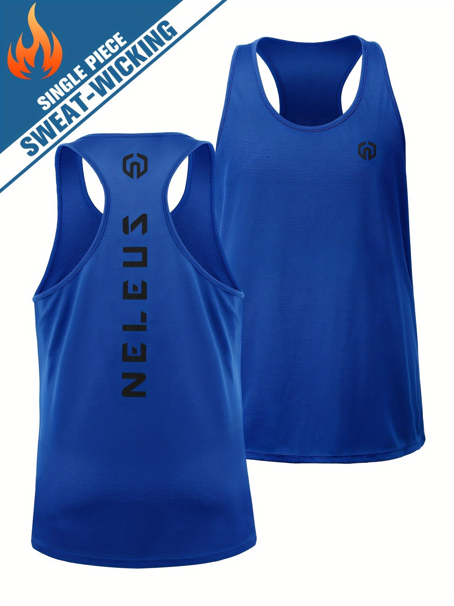 Men's Breathable Tank Top for Sports Fitness Running