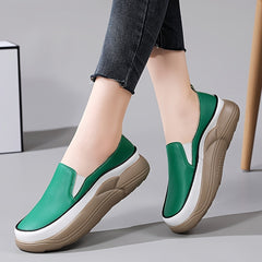 Round Toe Comfort Walking Shoes Lightweight Flat Shoes