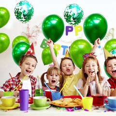 Green Balloon Garland Arch Kit 107Pcs