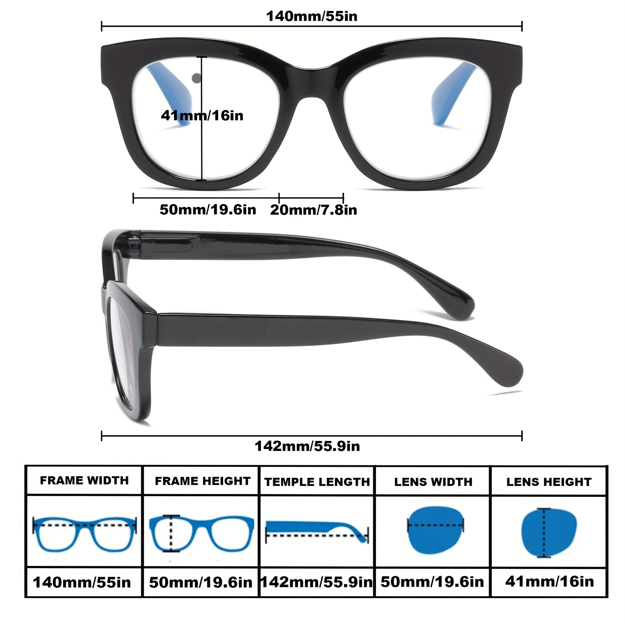 Light Blocking Glasses for Women Men Anti Eyestrain & UV Glare