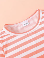 Baby Striped T-shirt 3pcs Set