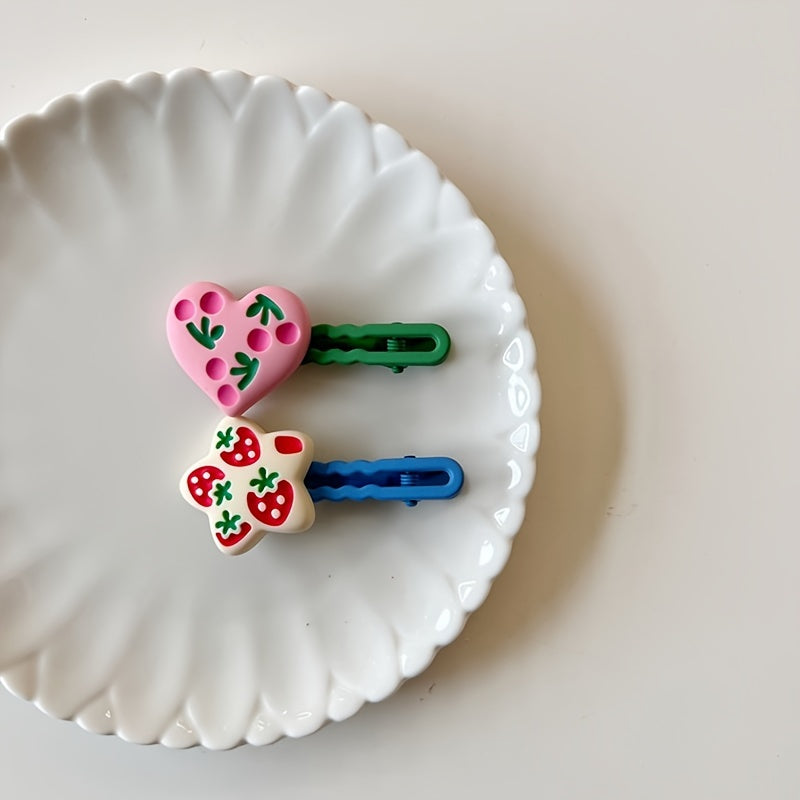Colorful Hair Clip Lovely Headwear for Girls