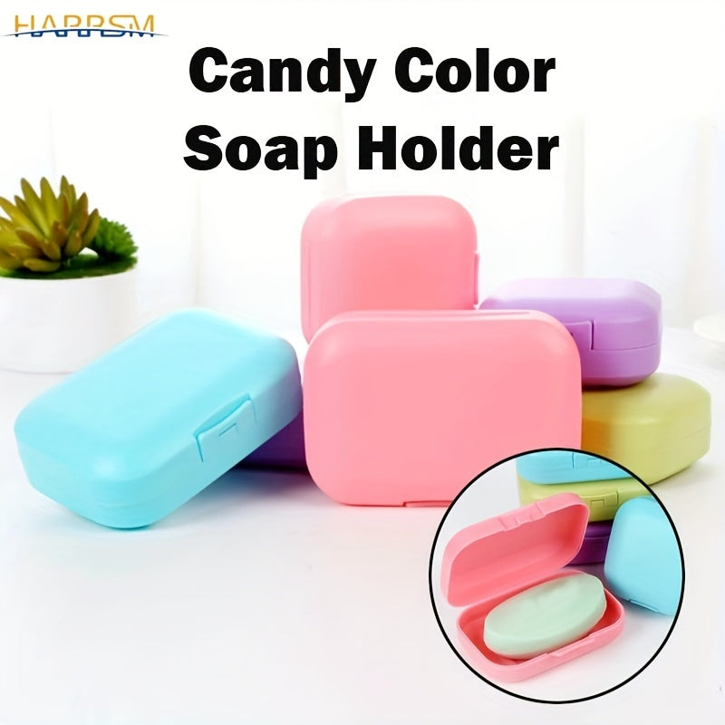 Travel Soap Holder Rectangular Plastic Storage Box Bathroom Accessories