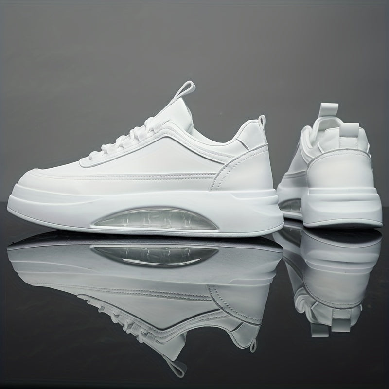Men's Lace up Sneakers Athletic Shoes Air Cushion Shock Absorbing