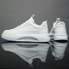 Men's Lace up Sneakers Athletic Shoes Air Cushion Shock Absorbing