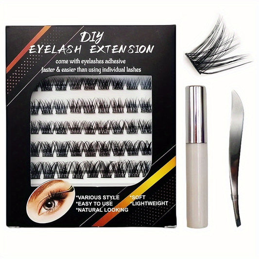 Individual Lashes Cluster 45 Clusters DIY False Eyelashes