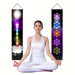 Fitness Tapestry with Tassel for Yoga Meditation