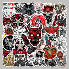 50pcs Satan Fallen Angel Devil Series Stickers for Mobile Phone Cases
