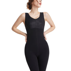 Mesh Shaping Vest Bodysuit Tummy Control One piece Boyshort Body Shaper