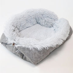 2-in-1 Cozy Pet Beds & Blankets for All Seasons