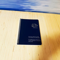Student Coil Notebook A5 - 360u00b0 Flip Pages - College Office Writing Pad