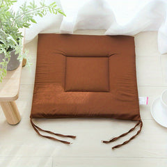 Japanese Style Chair Cushion, Washable Polyester Seat Pad