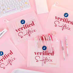 Cute Student Transparent Pencil Case