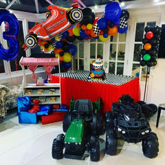 140pcs Racing Theme Party Balloon Set