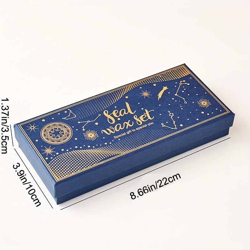 12 Constellation Fire Paint Seal Creative Starry Sky Wax Set