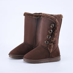 Women's Faux Fur Lined Snow Boots Winter Thermal Snow Shoes
