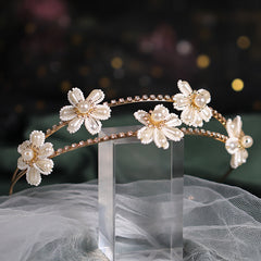 Crystal Rhinestone Tiara for Women Baroque Queen Hair Accessory