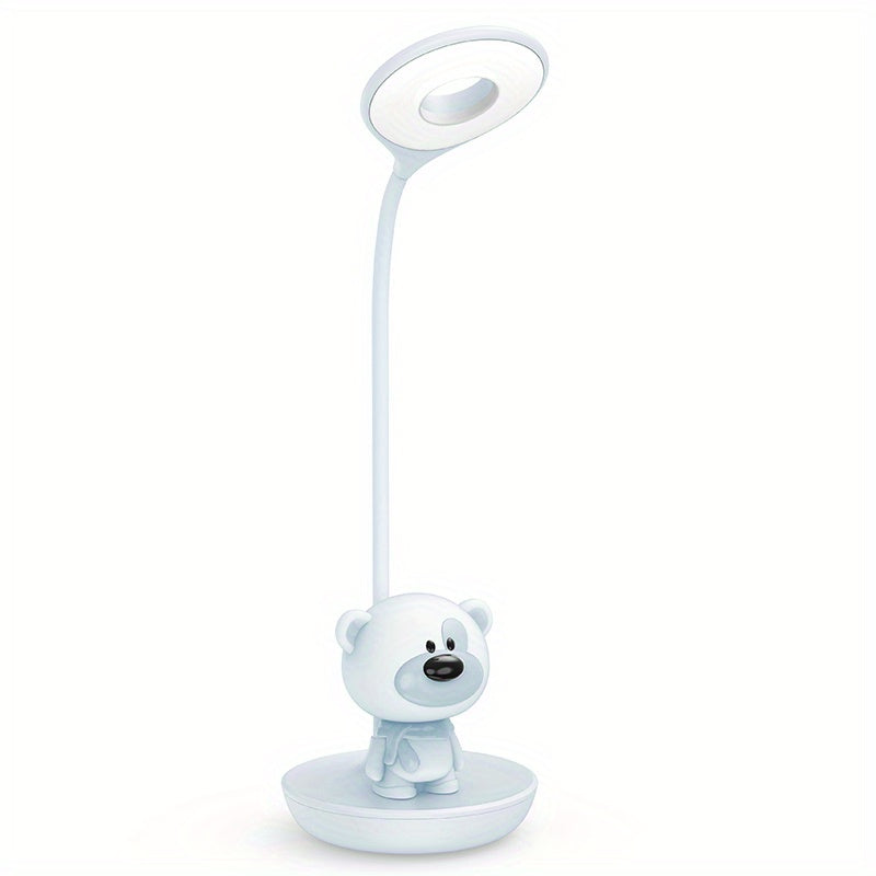 Kids Cartoon LED Lamp Rechargeable Eye Protection