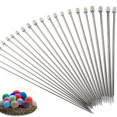 11 Pairs Stainless Steel Knitting Needles Set for Beginners