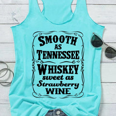 Casual Letter Graphic Tank Top Women's Summer Crew Neck Sleeveless Shirt