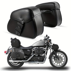 Stylish Motorcycle Side Bags 1 Pair Password Lock & Single Snap Lock