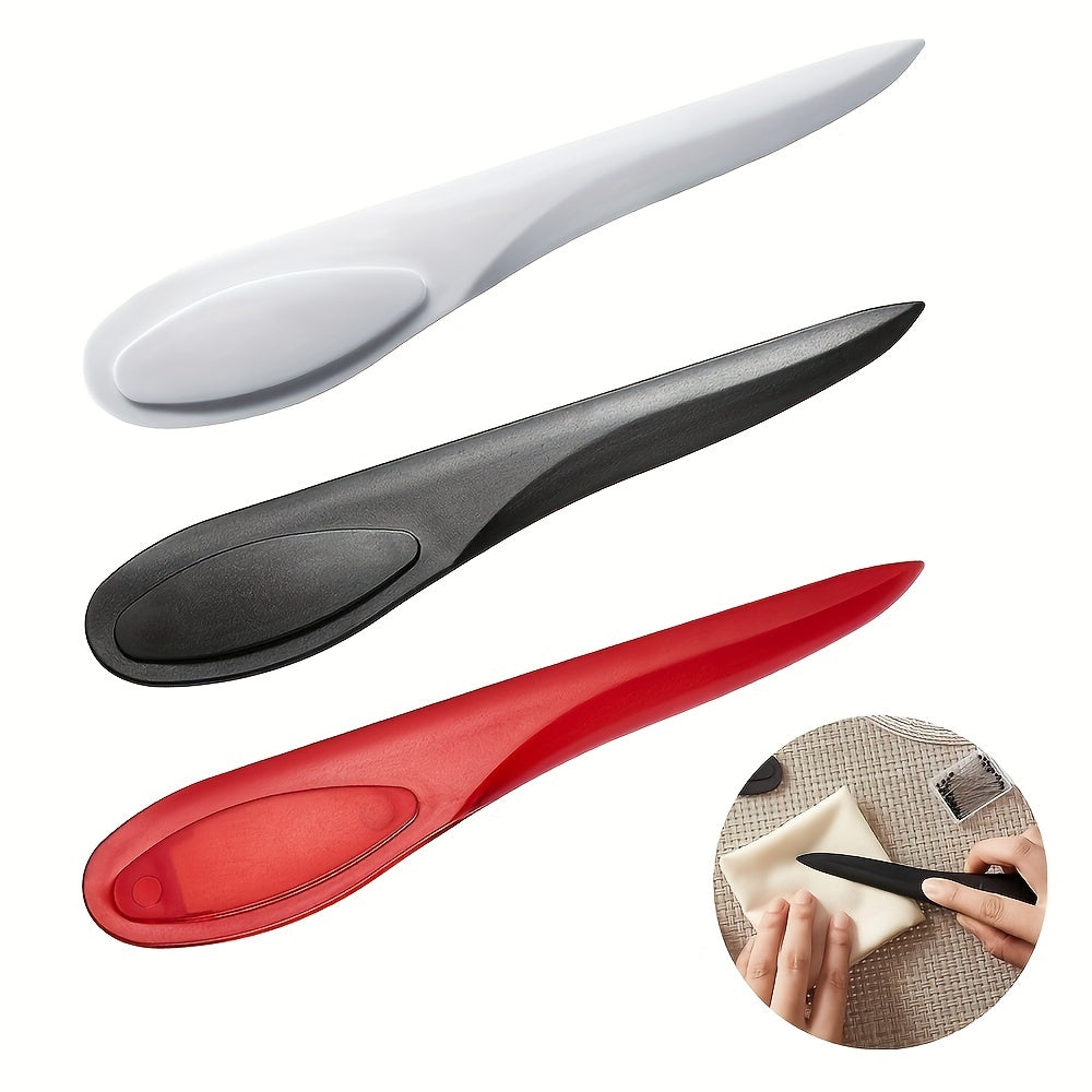 Red Plastic Creases Sewing Tool Quilting Mark Presser Point Tuner Seam Creaser