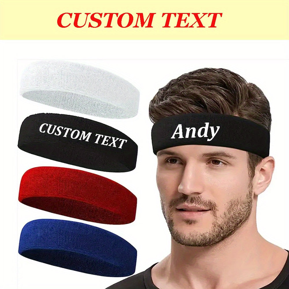2pcs Custom Unisex Hair Band Headbands for Sports & Gym