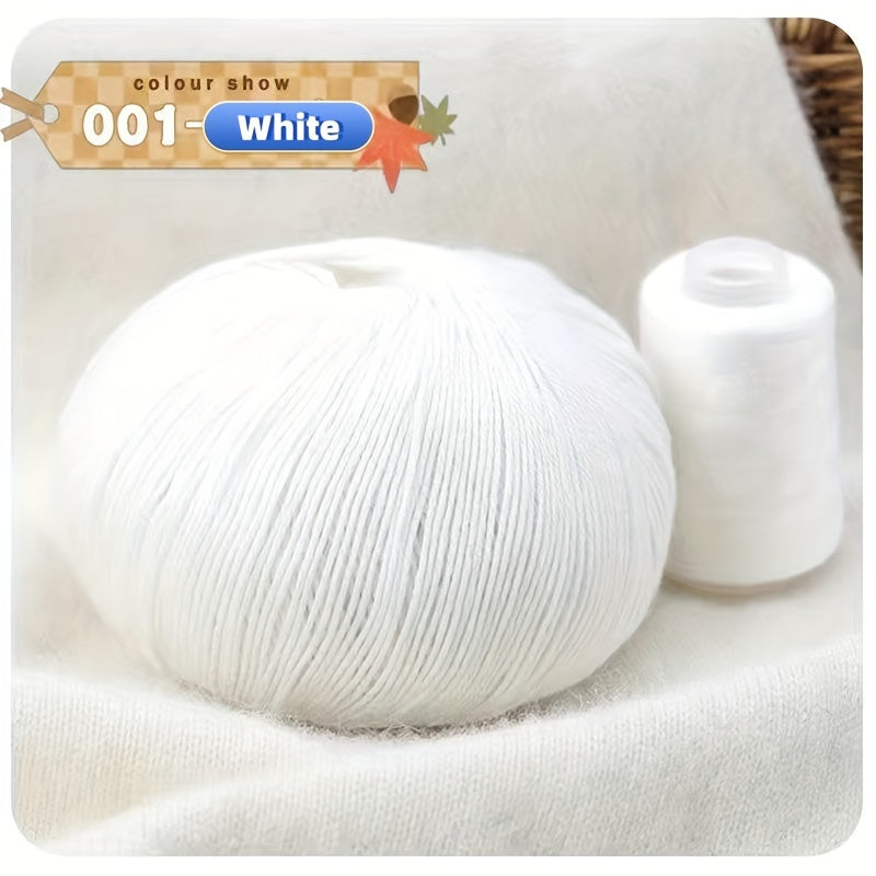 6pcs Hand Knitted Cashmere Yarn 85 Woll 10 Polyester 5 Nylon