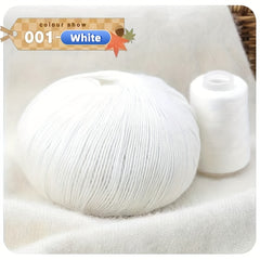 6pcs Hand Knitted Cashmere Yarn 85 Woll 10 Polyester 5 Nylon