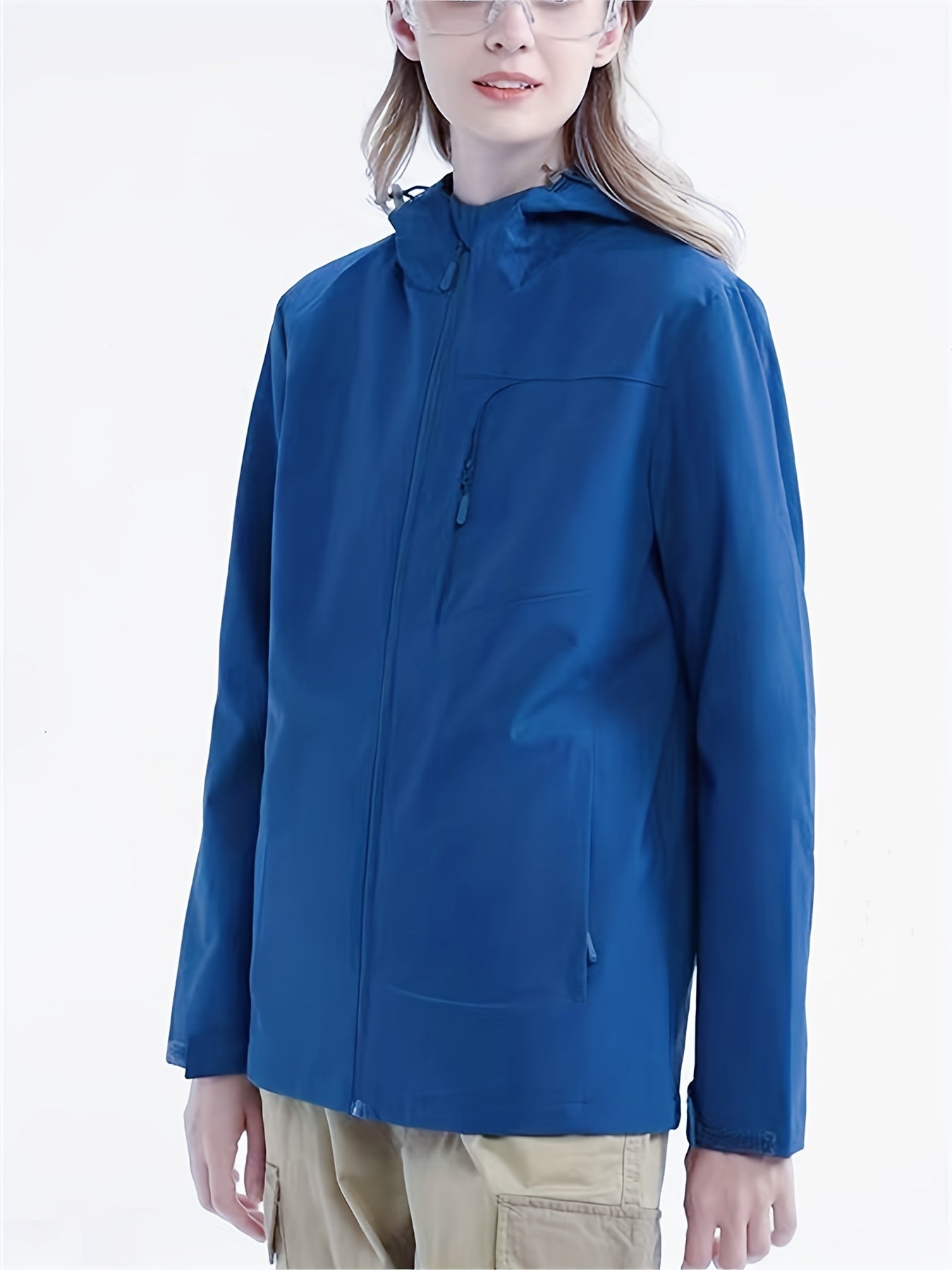 Women's Soft Shell Hooded Jacket Waterproof & Windproof