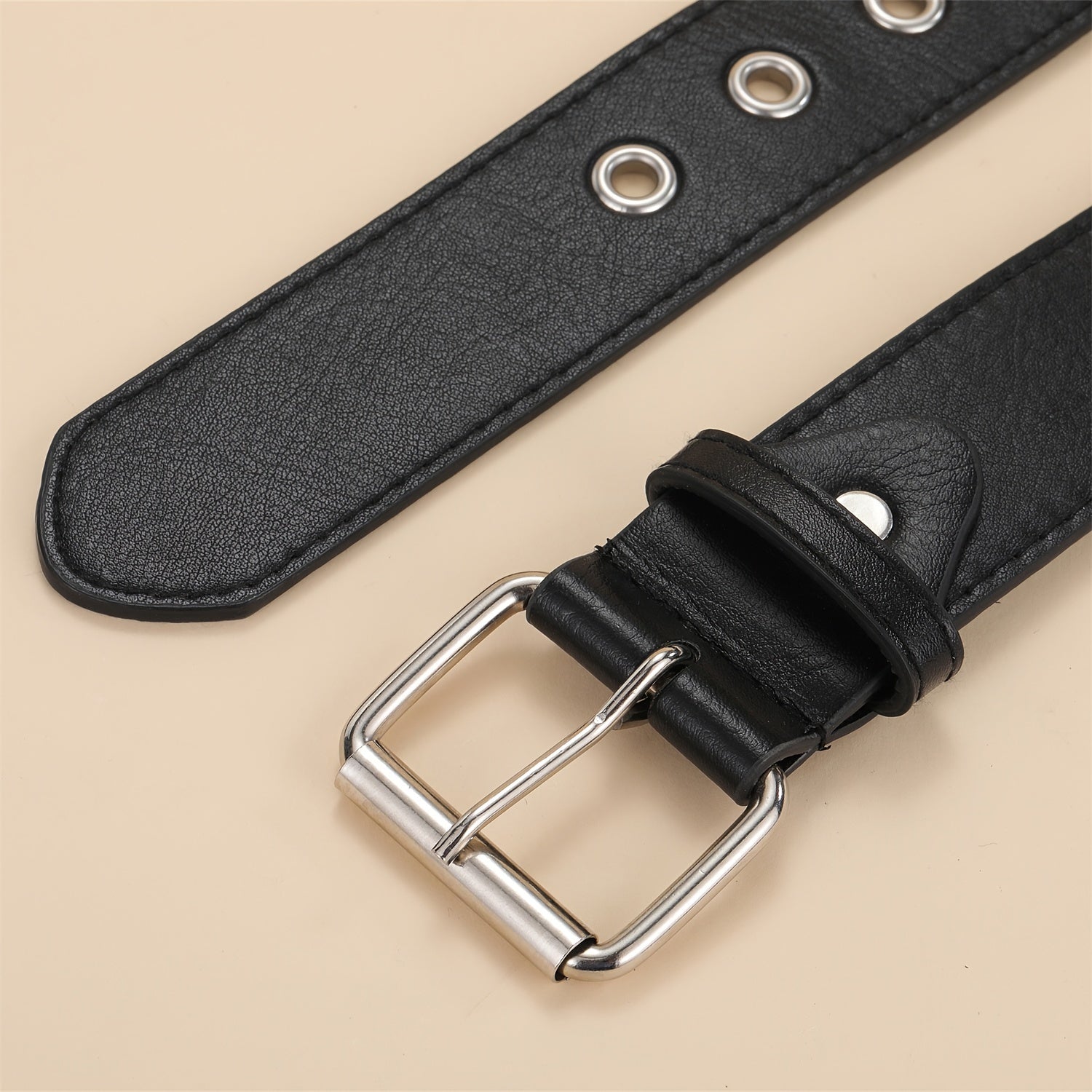 Bullet Belt Rivet Cyberpunk Tactical Punk Gothic Sports Men Women PU Leather