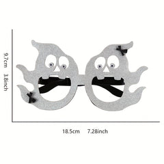 Halloween Glasses Spider Ghost Party Decor Funny Props