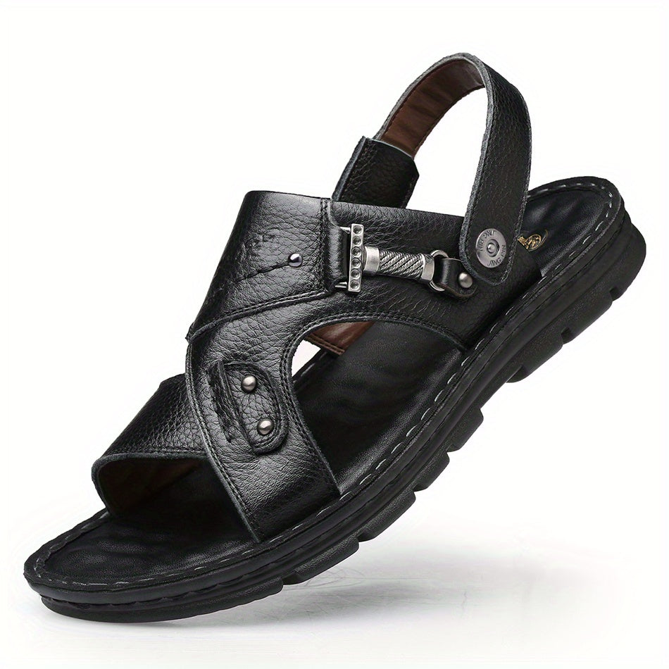LAORENTOU Men's Wear-resistant Sandals Quick Drying Comfy Slides