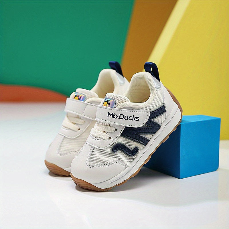 Boys Mesh Sneakers with Hook and Loop Fastener