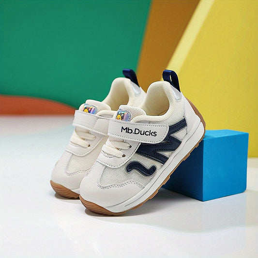 Boys Mesh Sneakers with Hook and Loop Fastener