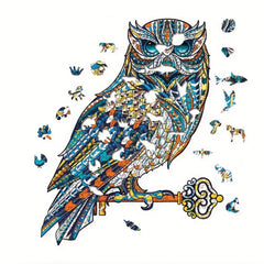 Scepter Owl Wooden Puzzle in Box
