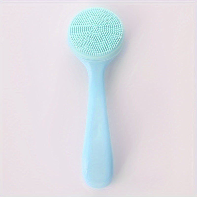 2pcs Skin Massage Brush Facial Exfoliating Tool For Deep Cleaning