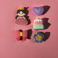 Kids DIY Dot Drill Pen Pearl Pen Toy Girl Sticker Puzzle
