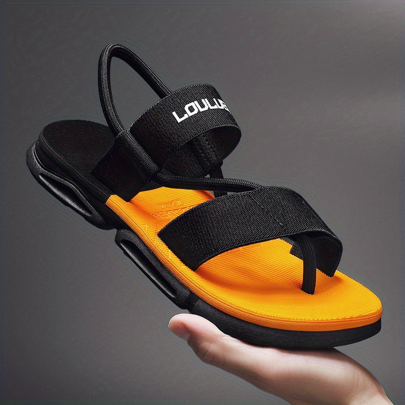 Men's Sandals Toe Loop Non Slip Shoes Outdoor Beach Spring Summer