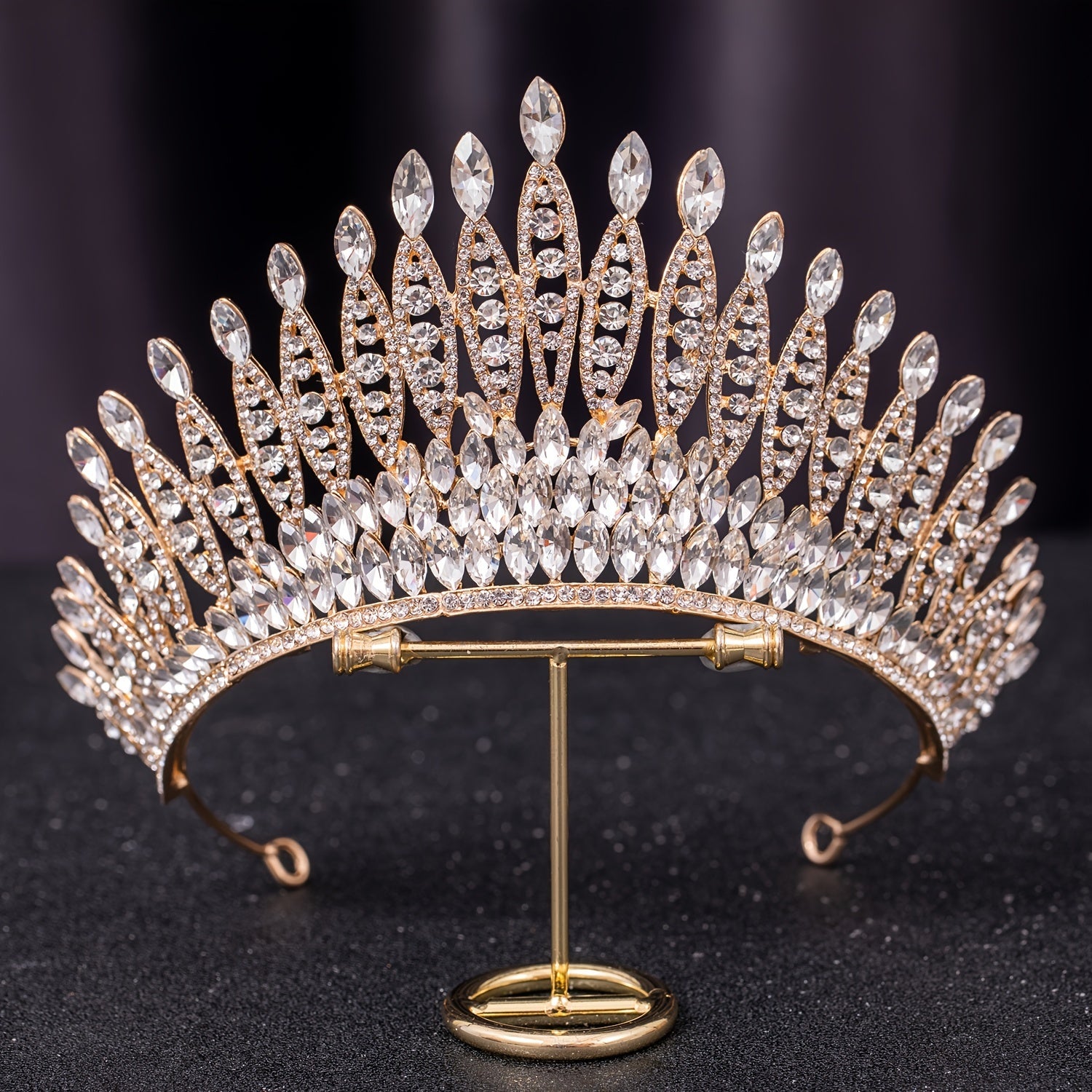 Rhinestone Crown Bridal Wedding Hairband Headband Tiara Birthday Cosplay
